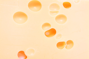 Image showing yellow cheese background