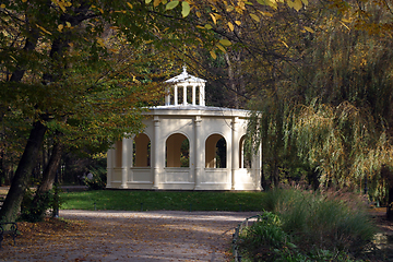 Image showing Pavilion in park Maksimir Zagreb