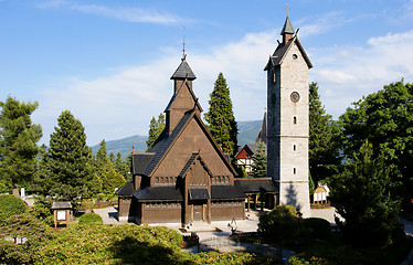 Image showing Norwegian temple Wang