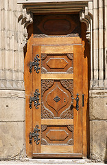 Image showing Old door