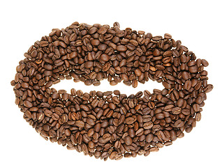 Image showing Big coffee beans