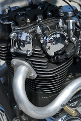 Image showing Japanese motorcycle engine