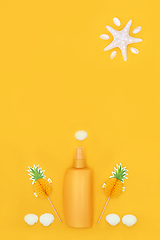 Image showing Summer Suntan Lotion for Healthy Skincare