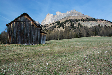 Image showing Rosengarten Group, South Tyrol, Italy