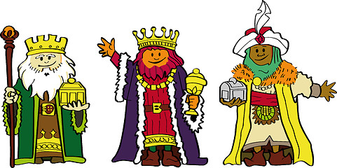 Image showing the three wise men