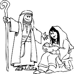 Image showing Nativity