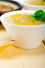 Image showing Hearty Middle Eastern Chickpea and Barley Soup