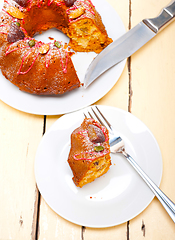 Image showing chestnut cake bread dessert