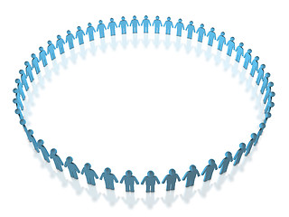 Image showing Human Circle