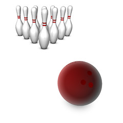 Image showing Bowling