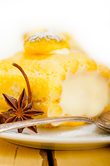 Image showing cream roll cake dessert and spices