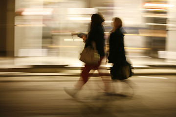 Image showing Speedy girls.