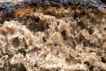 Image showing dark bread