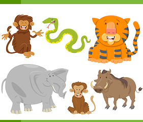 Image showing animal characters collection