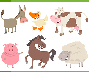 Image showing farm animals collection