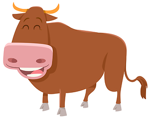 Image showing bull farm animal