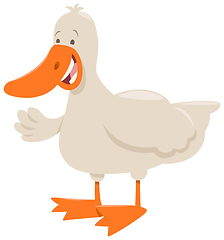 Image showing duck farm animal cartoon