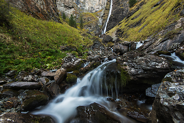 Image showing Waterfall on river Shinok