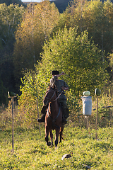 Image showing descendants of the Cossacks in the Altai