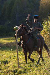 Image showing descendants of the Cossacks in the Altai