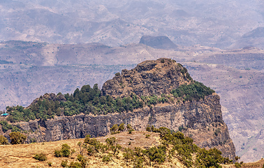 Image showing Semien or Simien Mountains, Ethiopia, Africa