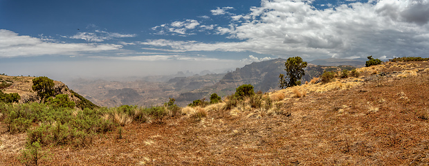 Image showing Semien or Simien Mountains, Ethiopia, Africa