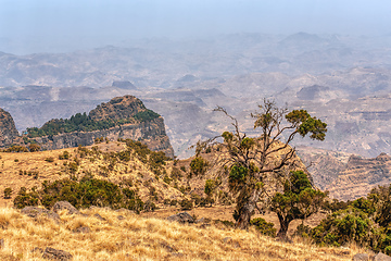 Image showing Semien or Simien Mountains, Ethiopia, Africa