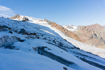 Image showing Hight mountain landscape in Tyrol Alps