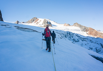 Image showing Mountain adventure in Tyrol Alps