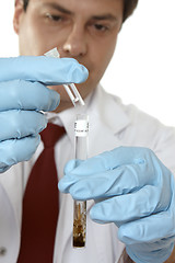 Image showing Blood swab test (LMG Test)