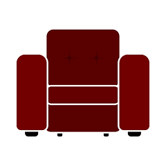 Image showing Home Armchair Icon