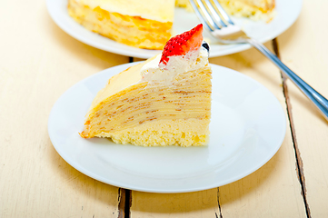 Image showing crepe pancake cake