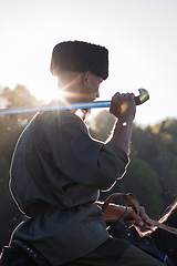 Image showing descendants of the Cossacks in the Altai