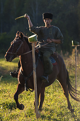 Image showing descendants of the Cossacks in the Altai