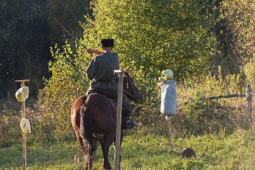 Image showing descendants of the Cossacks in the Altai