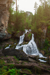 Image showing Waterfall in Altai Mountains