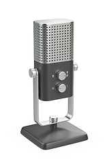 Image showing Modern studio microphone