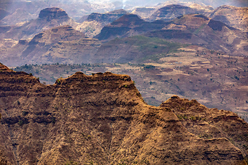 Image showing Semien or Simien Mountains, Ethiopia, Africa