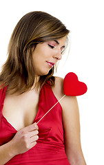 Image showing Valentine Woman