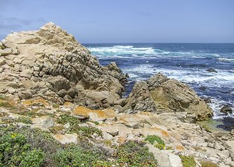 Image showing coastal scenery in California