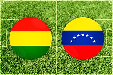 Image showing Bolivia vs Venezuela football match