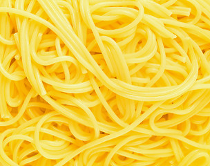 Image showing cooked  Italian pasta Spaghetti background