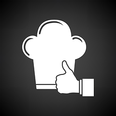 Image showing Thumb Up To Chef Icon