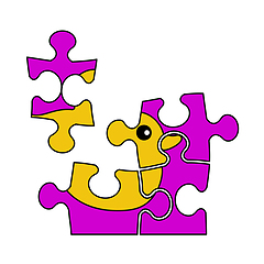 Image showing Baby Puzzle Icon