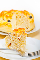 Image showing blueberry bread cake dessert