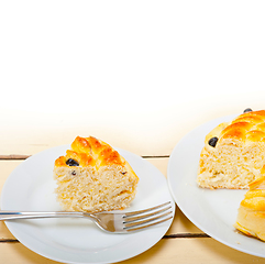 Image showing blueberry bread cake dessert