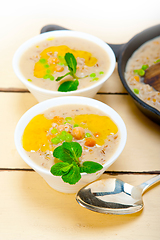 Image showing Hearty Middle Eastern Chickpea and Barley Soup