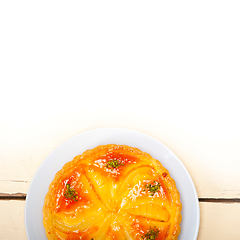 Image showing fresh pears pie dessert cake