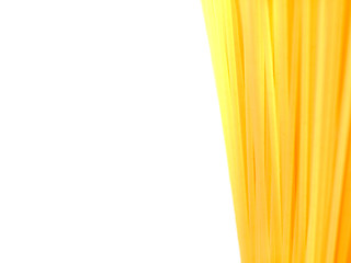 Image showing Uncooked Italian pasta Spaghetti background