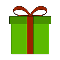 Image showing Gift Box Icon